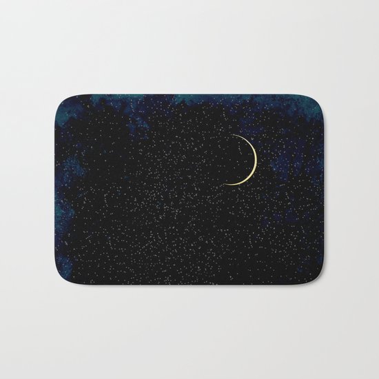 Crescent Moon Bath Mat