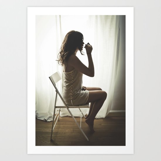 coffee time Art Print