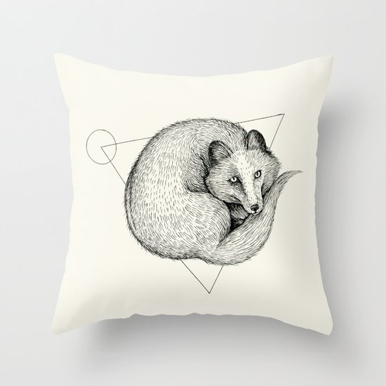 'Wildlife Analysis V' Throw Pillow