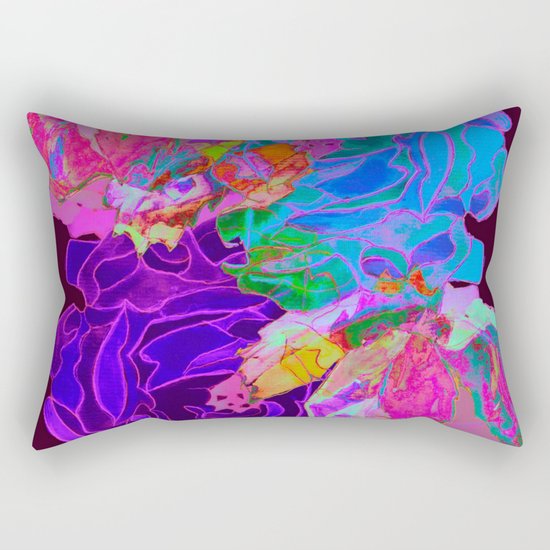 roses meli melo 2 Rectangular Pillow