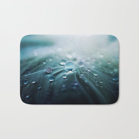 Rain drop Bath Mat