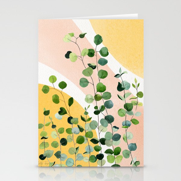 Eucalyptus Design Stationery Cards
