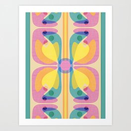 New Bloom Pattern Art Print