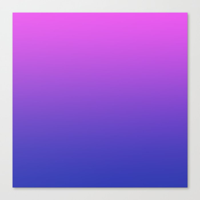 Pink to Purple Gradient Canvas Print