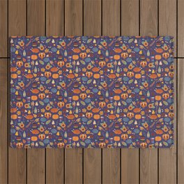 Thanksgiving Feast Outdoor Rug