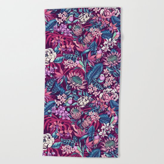 Stand Out! (ultraviolet) Beach Towel