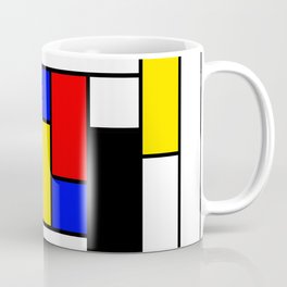 Mondrian Geometric Art 2 Coffee Mug