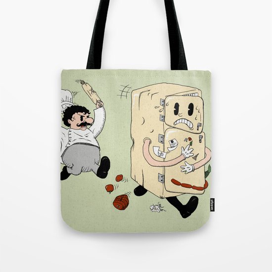 Your Fridge is Running Tote Bag