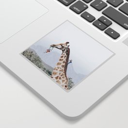 Giraffe Playground Sticker