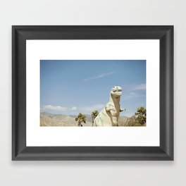Cabazon Dinosaur Framed Art Print