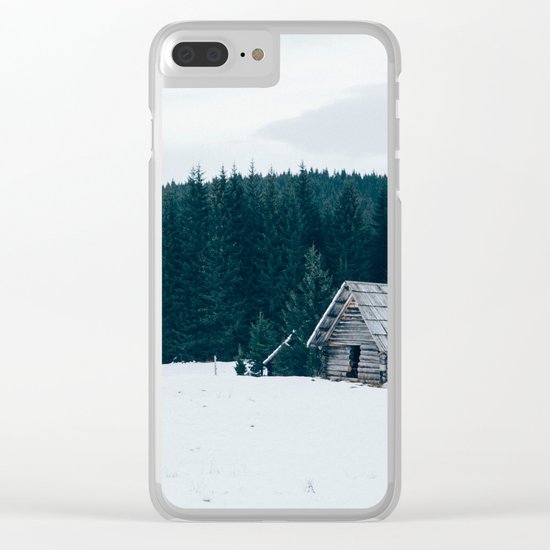 winter time Clear iPhone Case