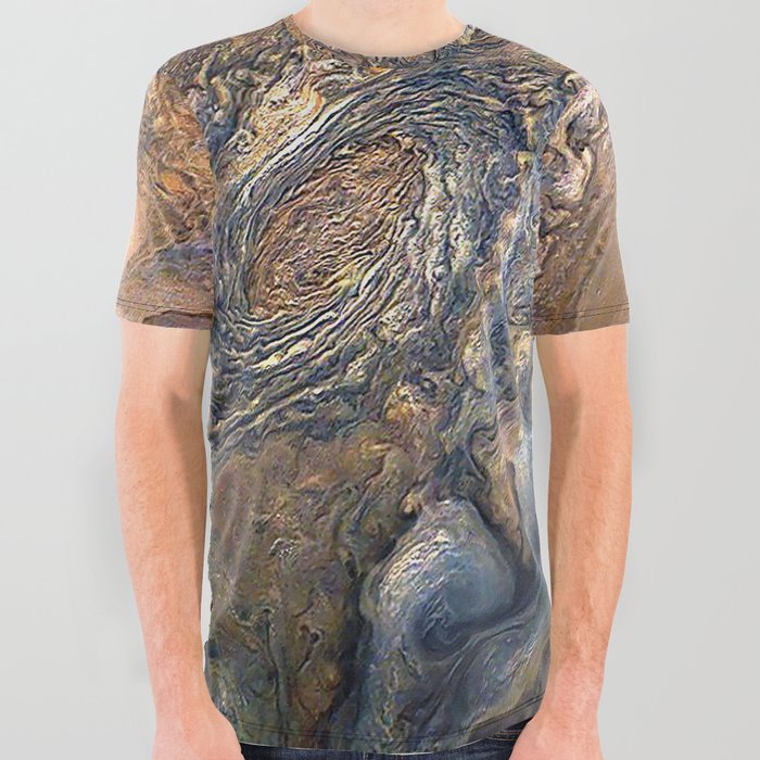 Jupiter's Clouds All Over Graphic Tee