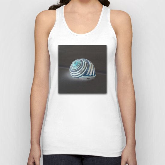 Glowing Snail Unisex Tank Top