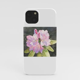Pink Rhododendron iPhone Case