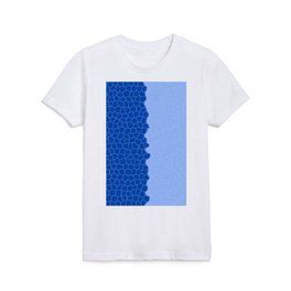 Blue Jeans Stained Glass Modern Sprinkled Collection Kids T Shirt