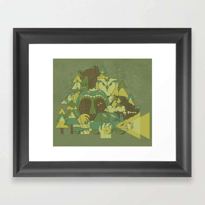 The Great Outdoors Framed Art Print