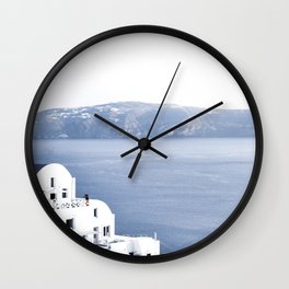 Greece Santorini II Wall Clock