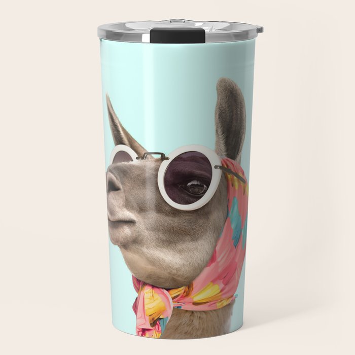 Fashion Lama Travel Mug By Paulfuentes Society6