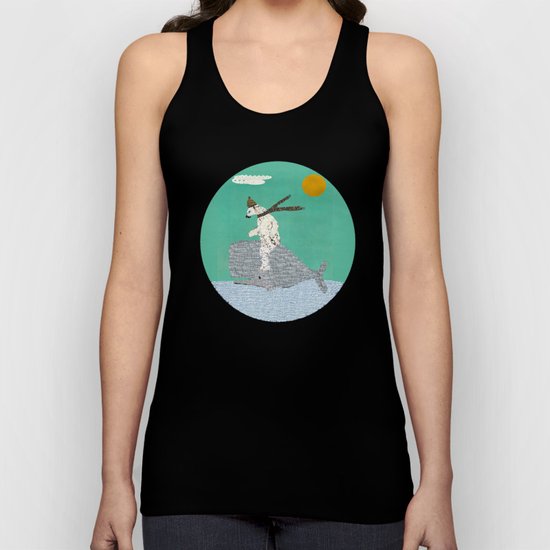 sailing Unisex Tank Top