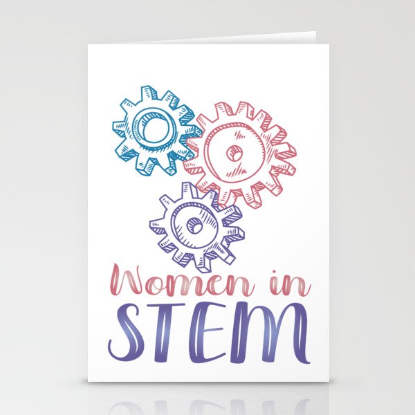 Women In STEM Stationery Cards