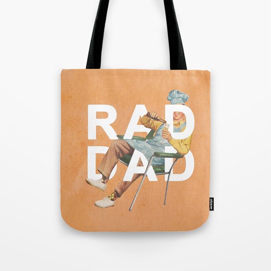 Rad Dad Tote Bag