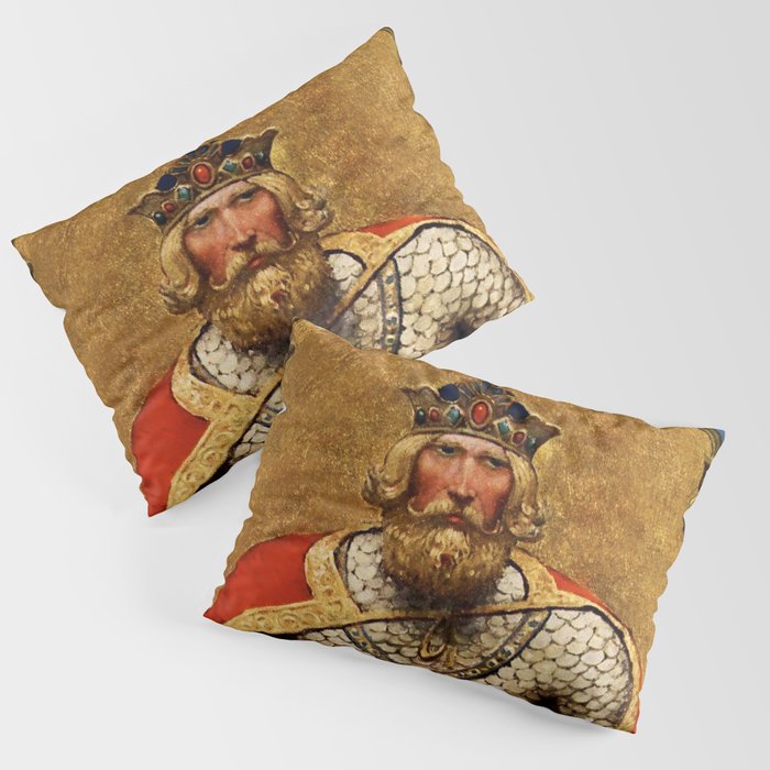 “King Arthur” by NC Wyeth Pillow Sham