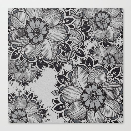 Gray Canvas Print