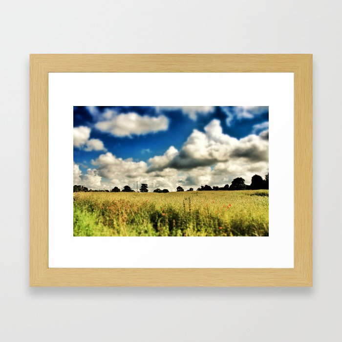 A Field In Essex 1 Framed Art Print