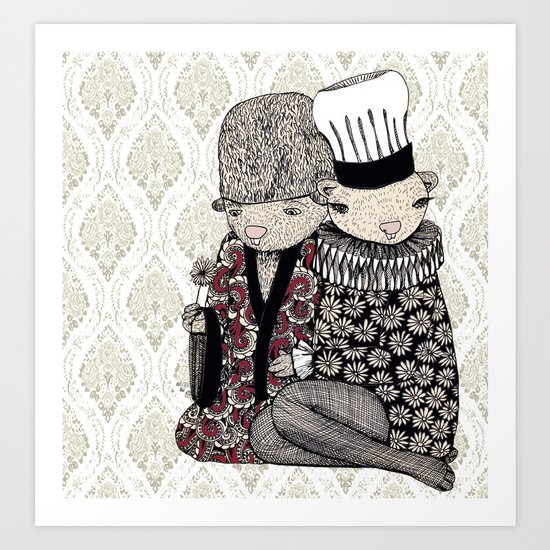Nezumi Art Print