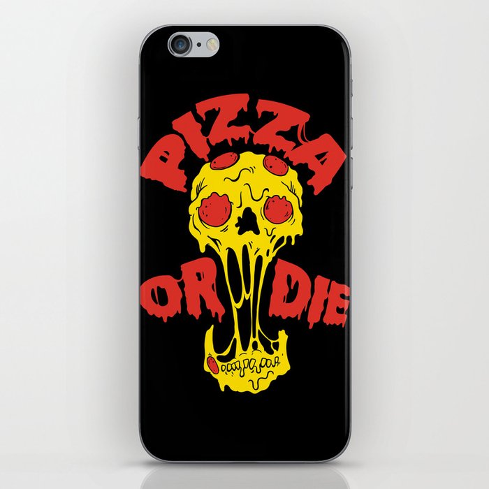 Pizza or Die iPhone Skin