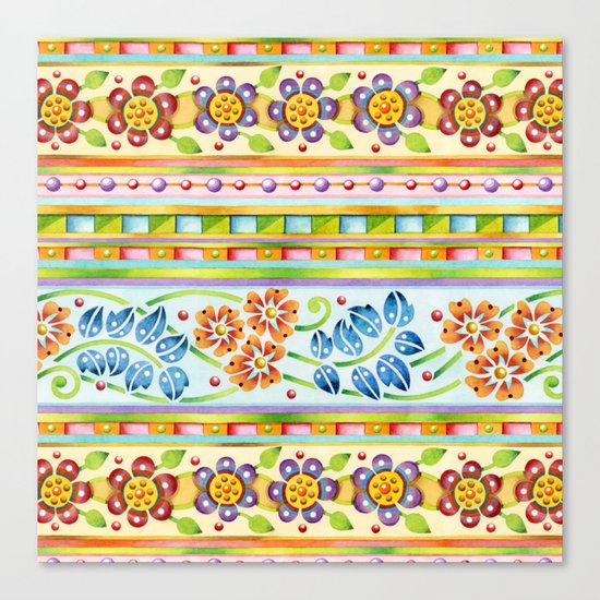 Parterre Botanique Canvas Print