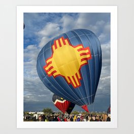 albuquerque balloon festival #5 Art Print
