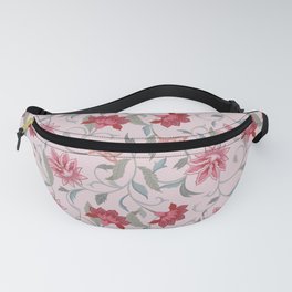 Vintage Chintz Indian Pink Fanny Pack