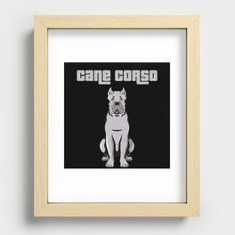 Cane Corso Italiano Dogs | Dog Owner Cane Corsos Recessed Framed Print