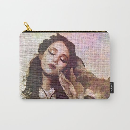 girl & deer Carry-All Pouch