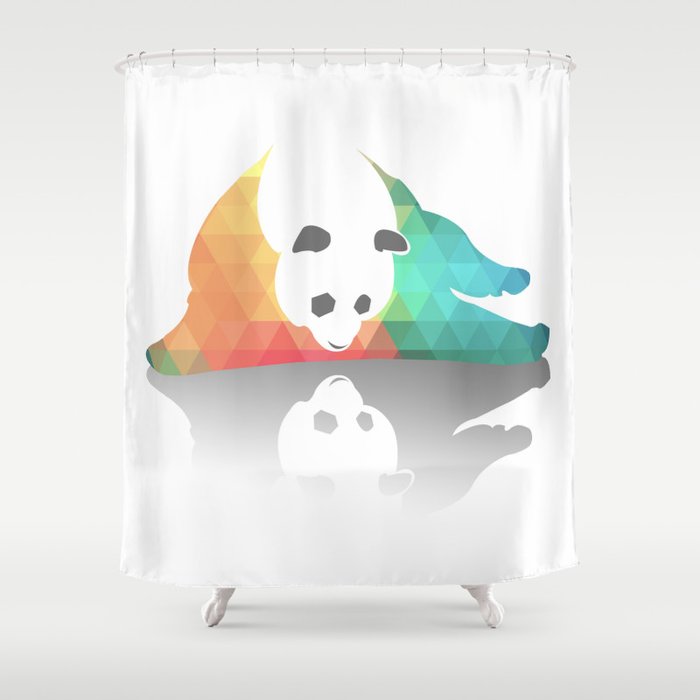 Pandarized Shower Curtain