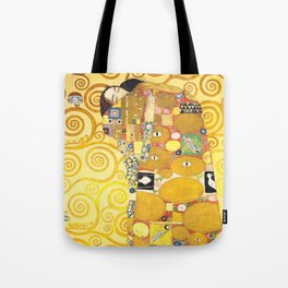 Gustav Klimt "Fulfillment" Tote Bag