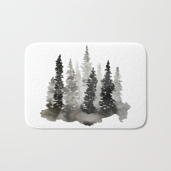 Fading Forest Bath Mat
