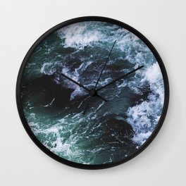 Waves New Zealand Wall Clock