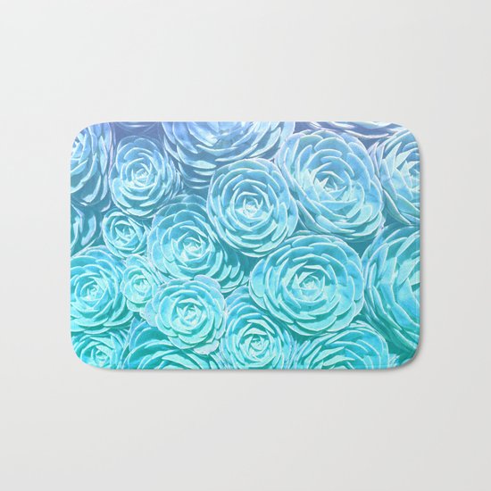 California Succulents Bath Mat