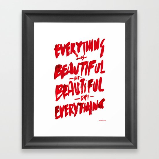 Beautiful Framed Art Print