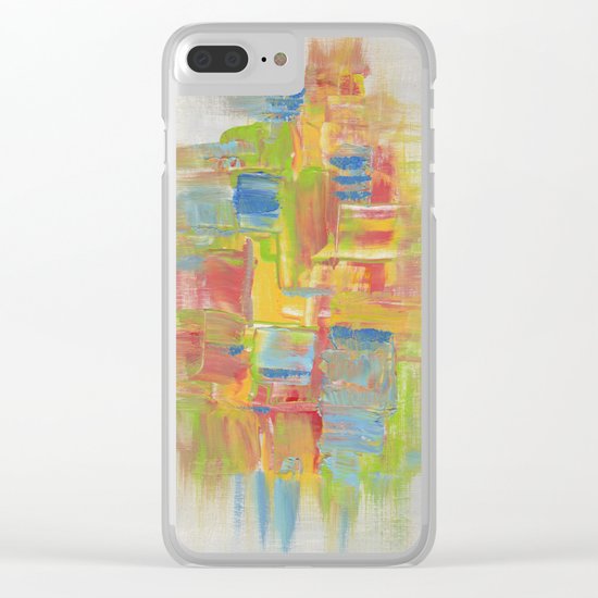 Improvisation 48 Clear iPhone Case