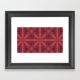 Warmth of the red dwarf  Framed Art Print