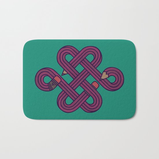 Endless Creativity Bath Mat