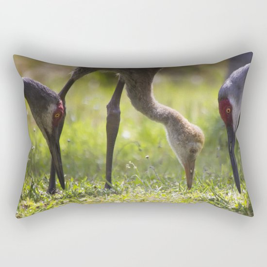 Family Feast Rectangular Pillow