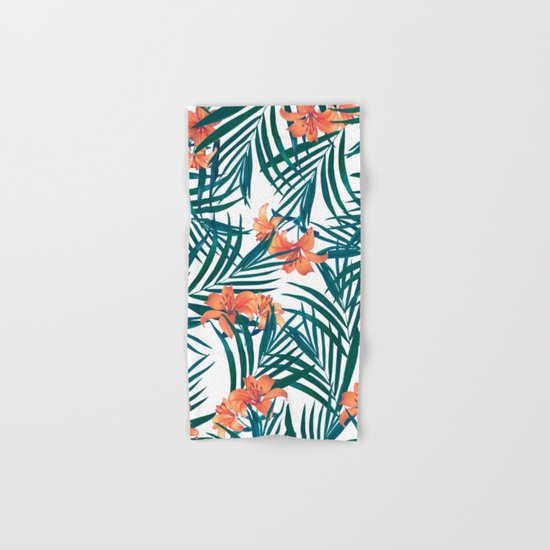 Tropical Lilies Hand & Bath Towel