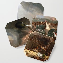 The Course of Empire: Destruction (1836) by Thomas Cole Coaster