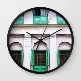 Open Windows - Kolkata Wall Clock