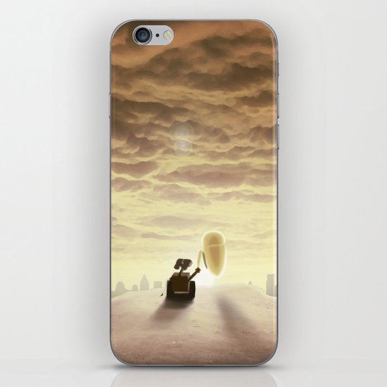 Robo-love iPhone & iPod Skin