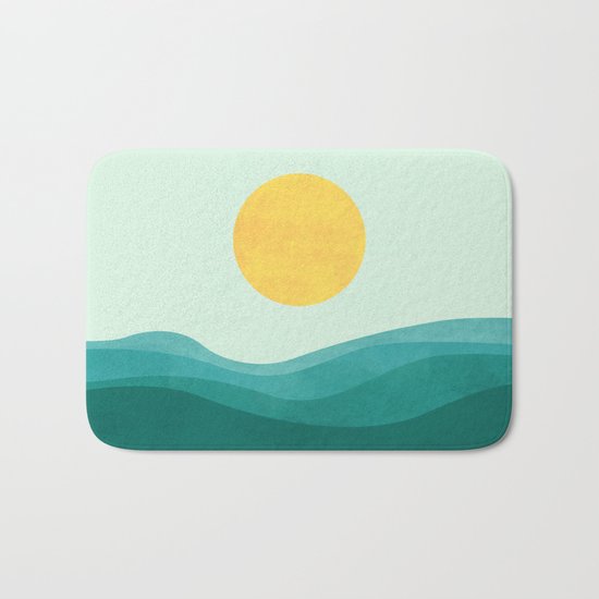 The Sea Bath Mat